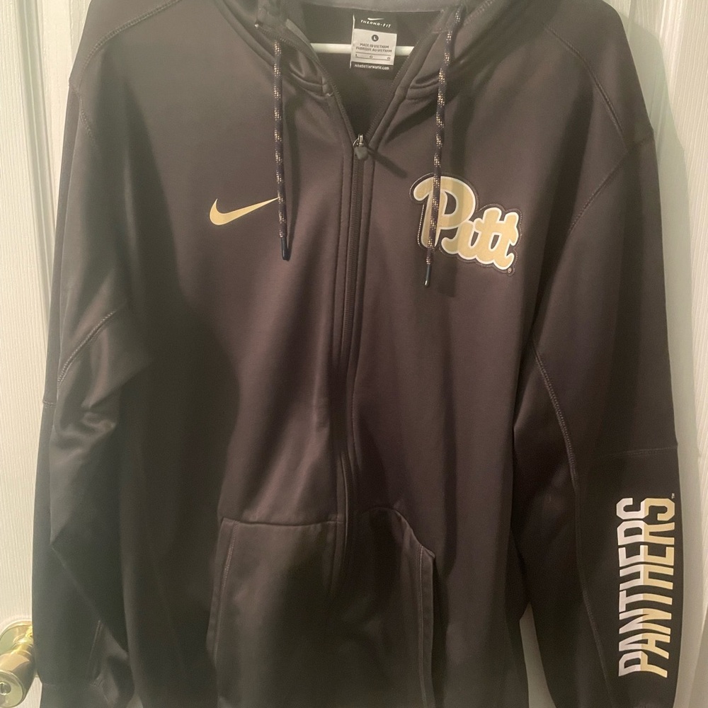 Nike Pitt Panthers Gray Hoodie